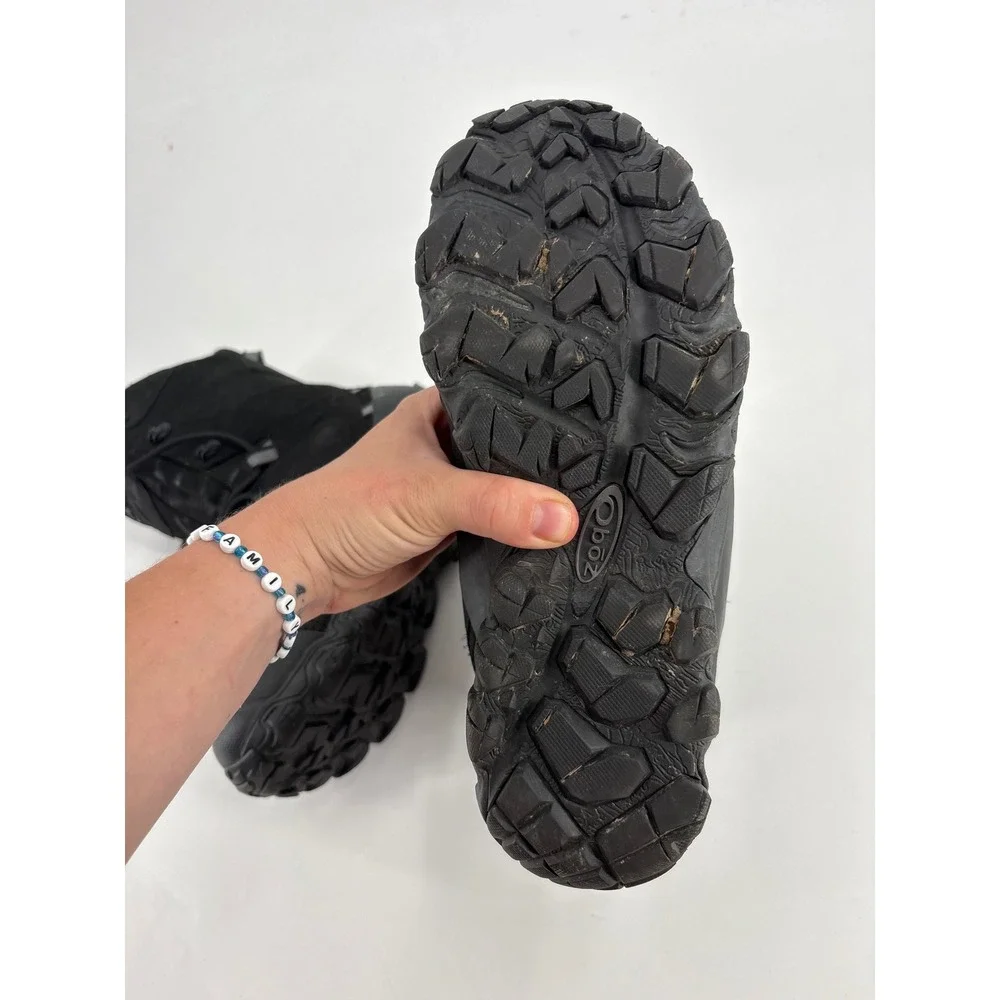 Oboz Bridger 10 Inch Insulated B-DRY Waterproof Winter Hiking Boots Mens 10